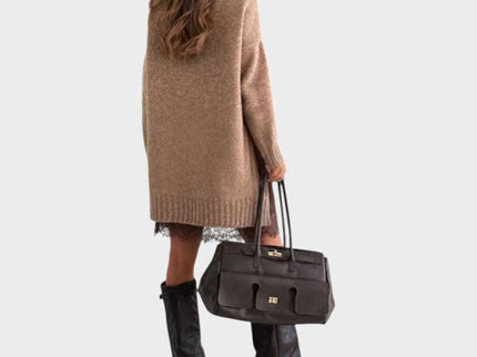 Linda - Strickoberteil und Kleid Set