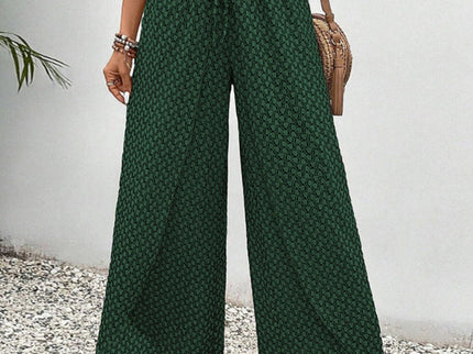 Stella | Lisette Hose mit weitem Bein und geometrischem Druck