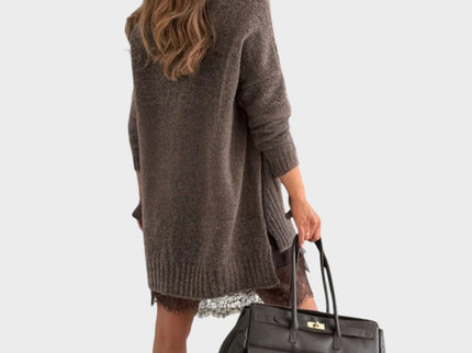 Linda - Strickoberteil und Kleid Set
