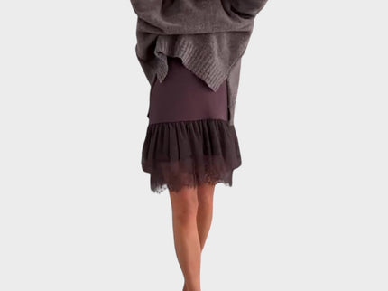 Linda - Strickoberteil und Kleid Set