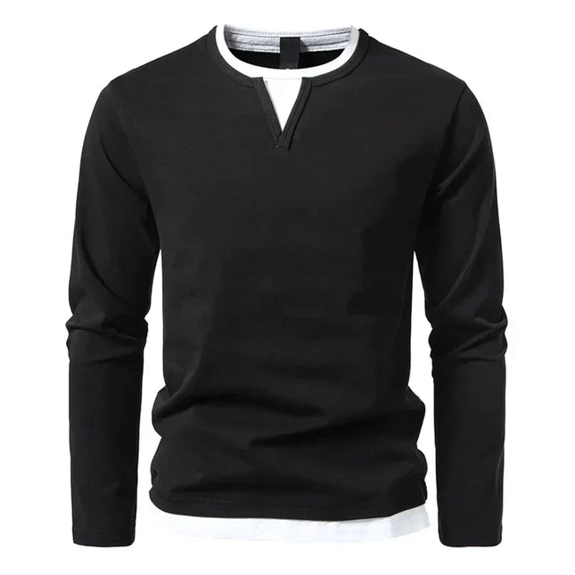 Alwin | Premium Longsleeve aus gekämmter Baumwolle