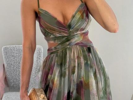 Mandy - Zauberhaftes Maxikleid mit Blumenprint