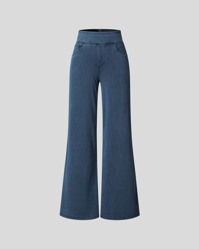 Evie | Bequeme Elastische Hose mit Hohem Bund