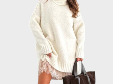Linda - Strickoberteil und Kleid Set