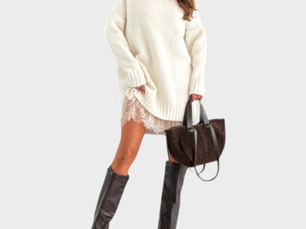 Linda - Strickoberteil und Kleid Set