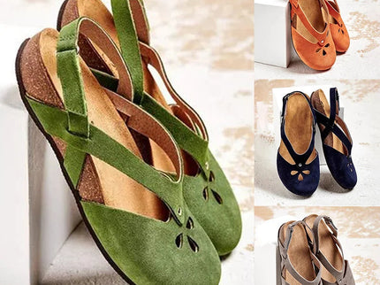 Damen Orthopädische Sandalen mit Fußbett