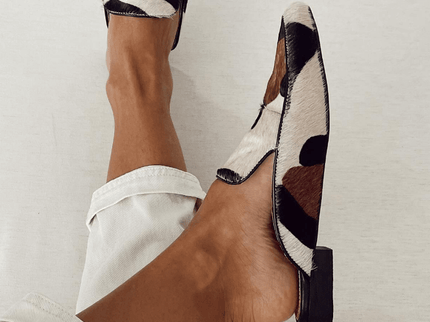 Annie | Slipper mit abstraktem Muster