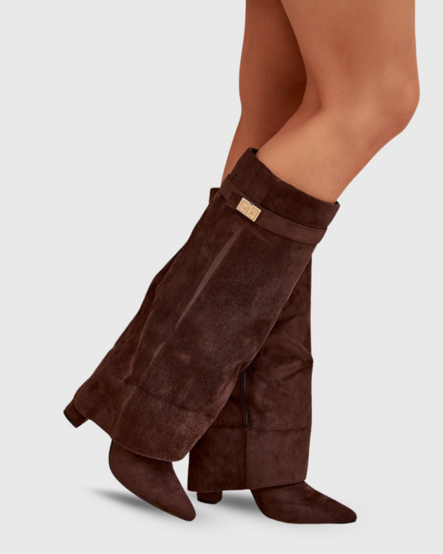 Elvira™ - Stylische und Bequeme Hohe Stiefel