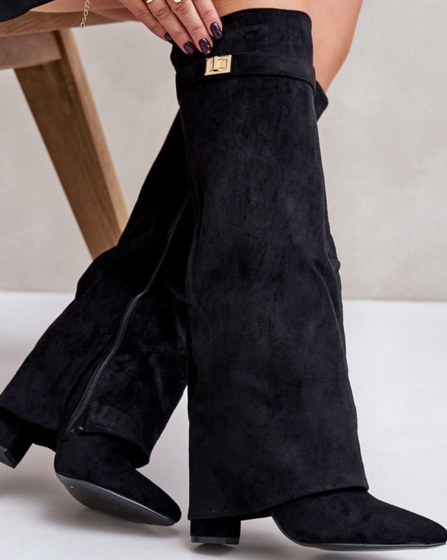 Elvira™ - Stylische und Bequeme Hohe Stiefel