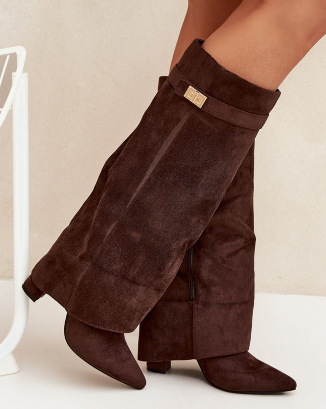 Elvira™ - Stylische und Bequeme Hohe Stiefel