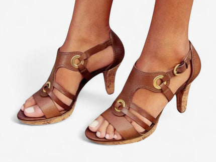 Annabella | Handgefertigte Premium-Sandalen mit Absatz