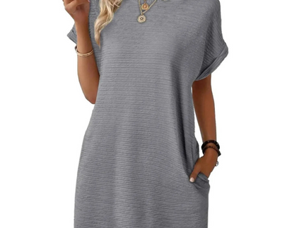 Ivay™ – Minimalistisches Sommerkleid mit Rundhalsausschnitt