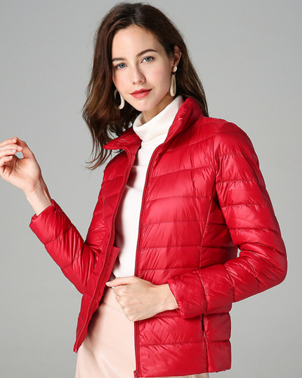 Sophie™ - Jacke aus weichem Baumwoll-Daunenmaterial
