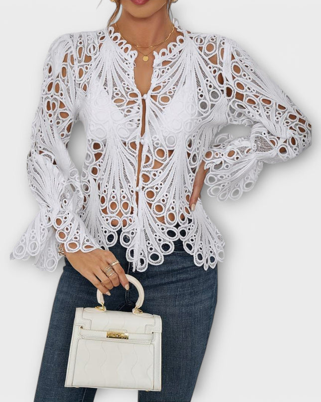 Savannah - Asymmetrische Bluse