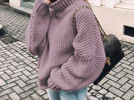 Pullover mit halbhohem Kragen