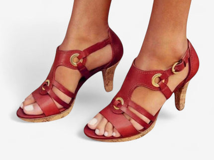 Annabella | Handgefertigte Premium-Sandalen mit Absatz