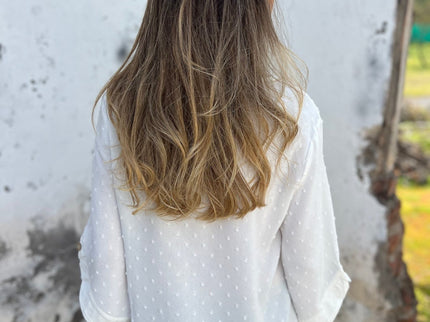 BENEDICTE - LOCKERE BLUSE MIT ÄRMELN
