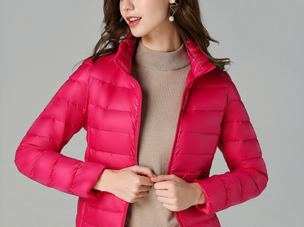 Sophie™ - Jacke aus weichem Baumwoll-Daunenmaterial