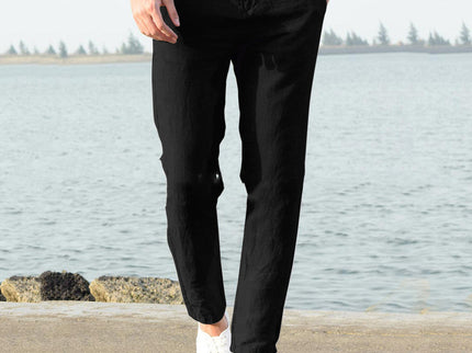 Sommerfeld™ | Herren Freizeithose mit elastischem Bund – Bequeme und stilvolle Stoffhose für Alltag und Urlaub