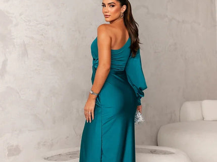 Dorie™ - Asymmetrisches Kleid mit Langem Schlitz