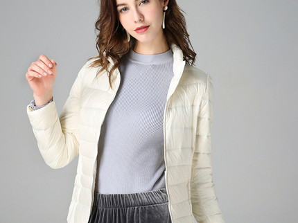 Sophie™ - Jacke aus weichem Baumwoll-Daunenmaterial