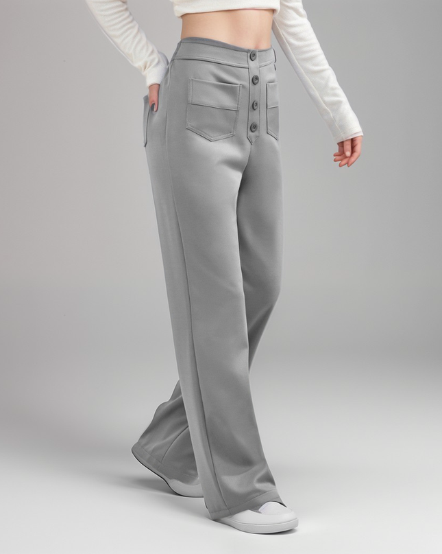 Nina | Elastische Hose mit hoher Taille