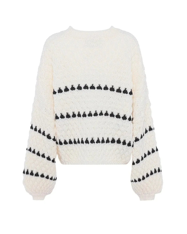 Serena | Eleganter Pullover in Vanille
