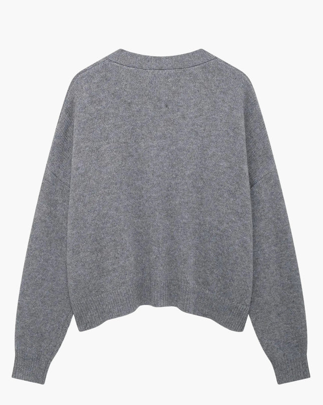 Leona | Strickjacke mit V-Ausschnitt