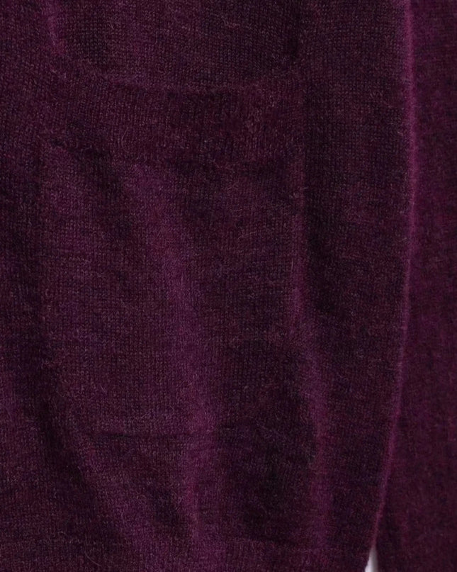 Minna | Strickjacke mit Krawattenausschnitt und Taschen