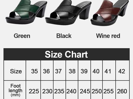 Damen Chunky Platform High Heel Sandalen