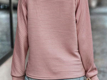 Lässiger Zip-up-Pullover