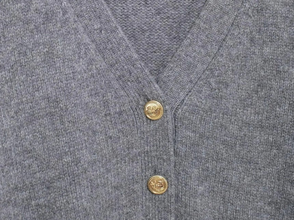 Leona | Strickjacke mit V-Ausschnitt