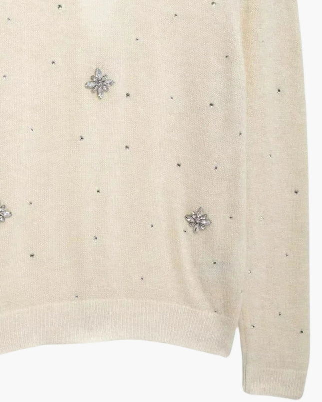 Nadine | Verschönerte Strickjacke mit Knopfleiste