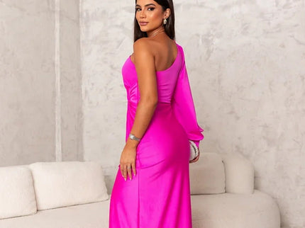 Dorie™ - Asymmetrisches Kleid mit Langem Schlitz