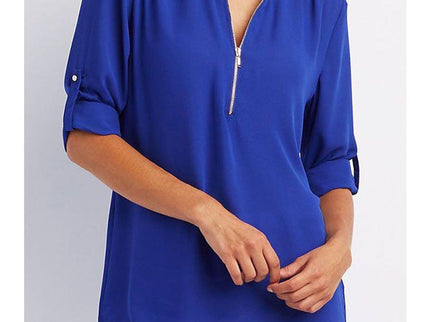 Langärmelige Lockere Bluse