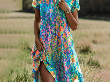 Sabine™ – Modisches und Bequemes Sommerkleid