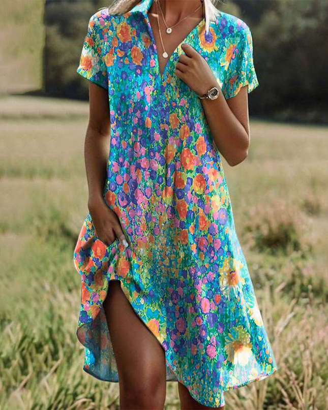 Sabine™ – Modisches und Bequemes Sommerkleid