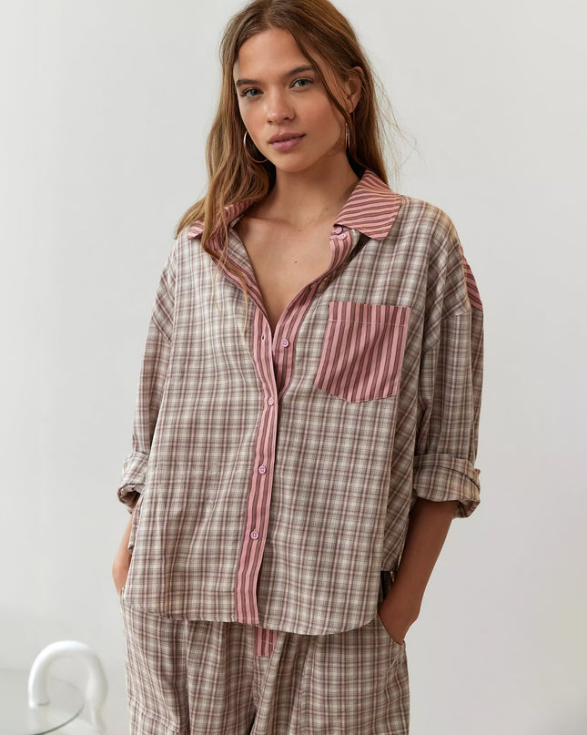 Lockeres Pyjama-Set für Frauen