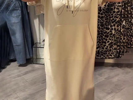 Becky | Lässiges Hoodie-Kleid