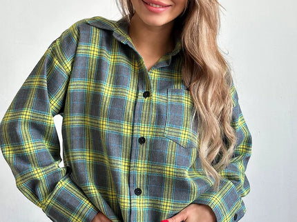 Carrie | Stilvolles kariertes Flanellhemd für einen raffinierten Look