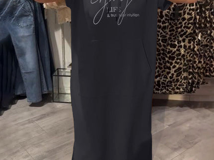 Becky | Lässiges Hoodie-Kleid