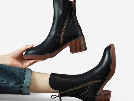 Grazia | Elegante Stiefeletten mit Blockabsatz