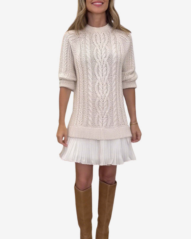 Trivora™ - Stilvolles & Warmes Strickkleid
