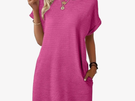 Ivay™ – Minimalistisches Sommerkleid mit Rundhalsausschnitt