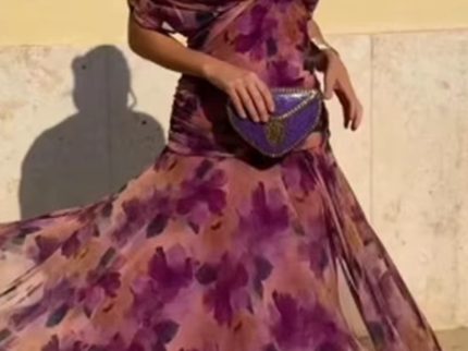 Lady™ - Elegantes Maxikleid für festliche Anlässe mit V-Ausschnitt