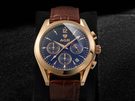 Luxus-Uhr mit handgefertigem Armband