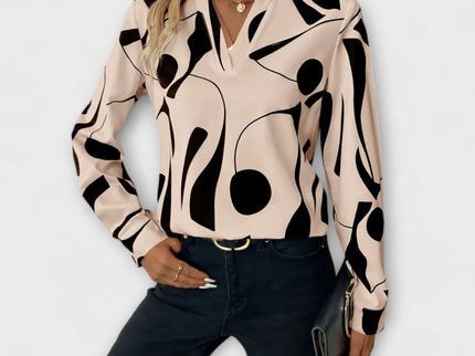 Zaylith | Elegante V-Ausschnitt-Bluse