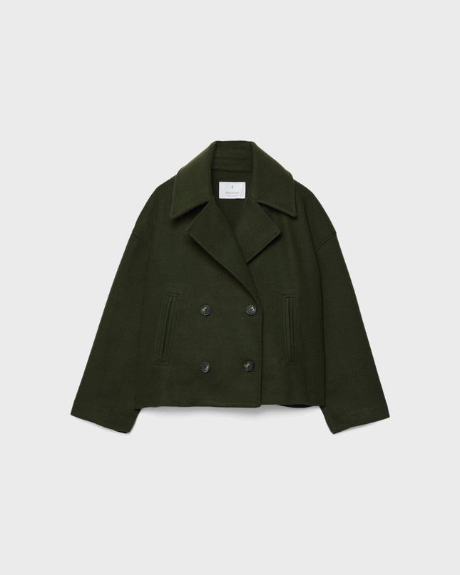 Schicke zweireihige kurze Jacke