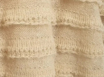 Edeltraud | Gemütlicher Damen-Strickpullover mit Struktur