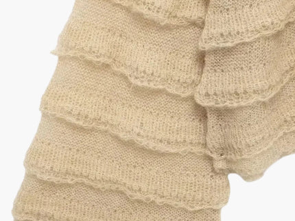 Edeltraud | Gemütlicher Damen-Strickpullover mit Struktur